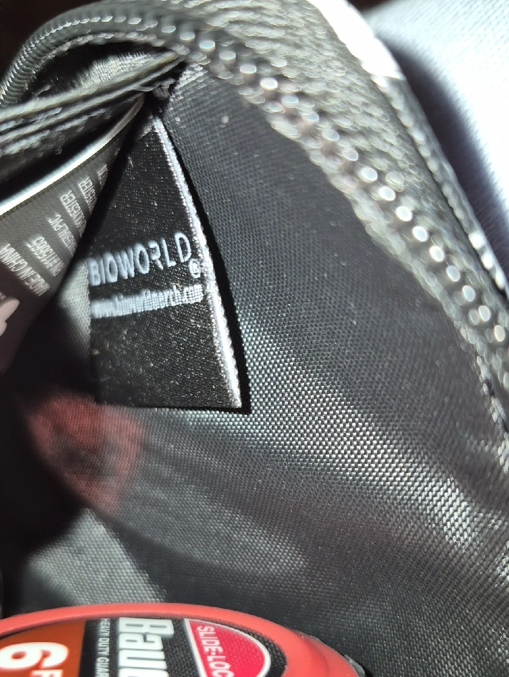 Mickey Mouse From Disney World Black Full Wallet Zip  with Silver Mickey Accent.